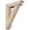 Ekena Millwork Traditional Traditional Smooth Bracket w/ Offset Brace, Douglas Fir, 7 1/2"W x 30"D x 38"H BKT0806X30X38TRA01SDF - alternate 1